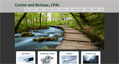 Desktop Screenshot of costonandmcisaac.com